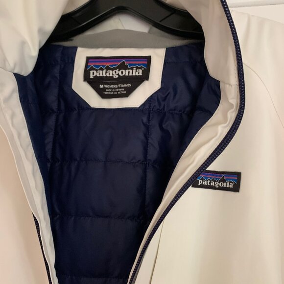 W's Insulated Powder Bowl Jacket- white - Picture 3 of 4